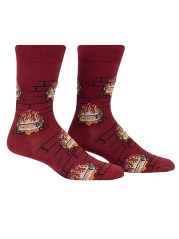 Men's Yule Log Socks