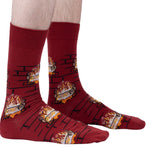 Men's Yule Log Socks