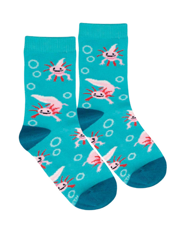 Kid's Awesome Axolotls Socks