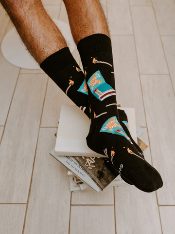 Men's I'm Burned Out Yo Socks
