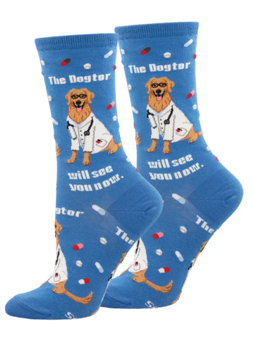 Women's Dog Doctor Socks