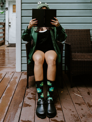 Women's Friendly Frog Socks