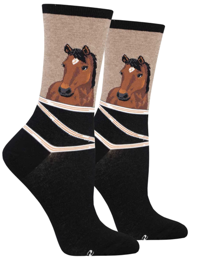 Women's Hey Neigh-Bor Horse Socks