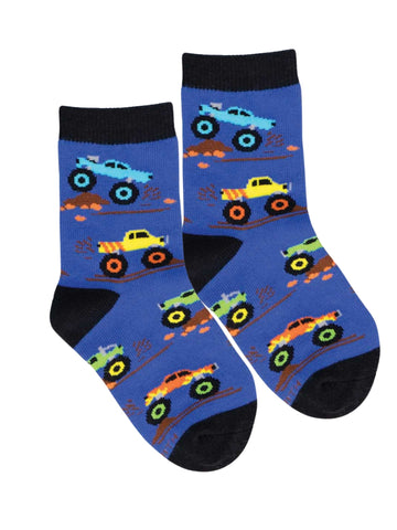 Kid's Monster Trucks Socks