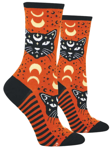Women's Mystic Cats Socks