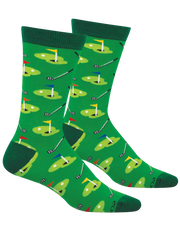 Men's Bamboo Pitch And Putt Socks