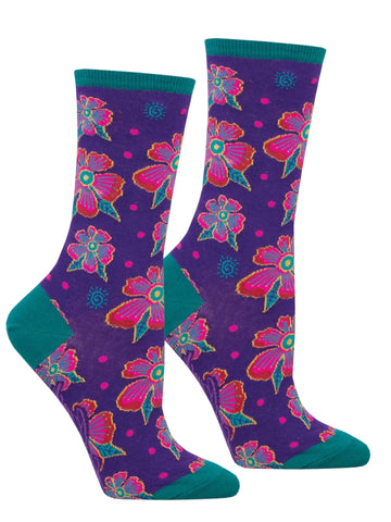 Women's Santa Fe Floral Socks