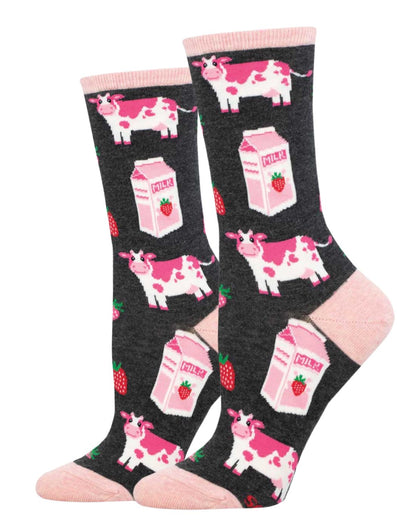 Women's Strawberry Milk Socks