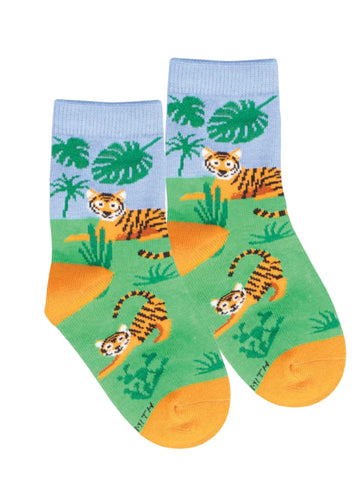 Kid's Terrific Tigers Socks
