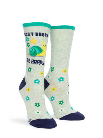 Women's Don't Hurry Be Happy Socks