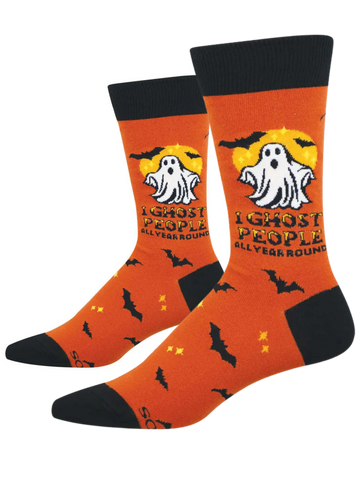 Men's I Ghost People Year Round Socks