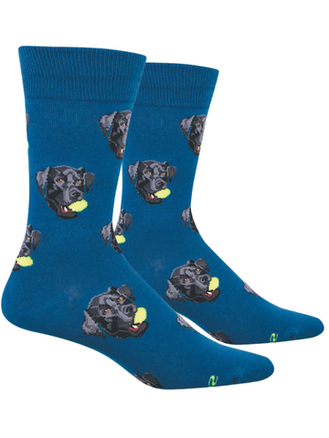 Men's Black Lab Socks
