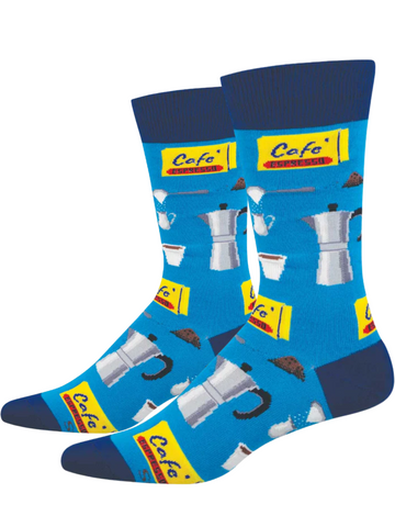 Men's Cafe Espresso Socks