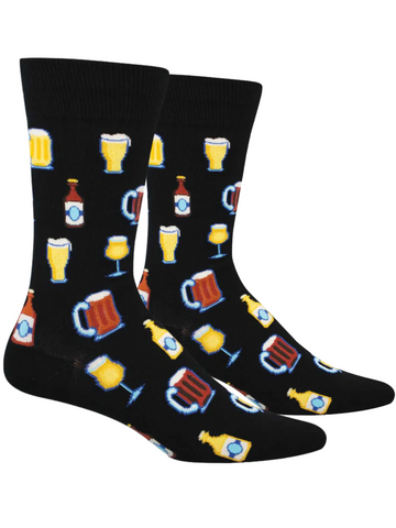 Men's Get Your Beer Glasses On Socks