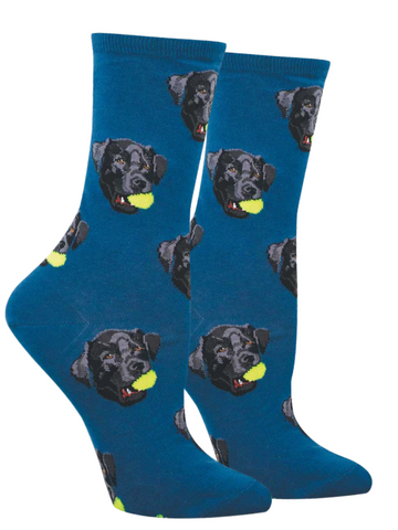Women's Black Lab Socks