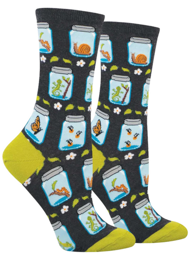 Women's Bugs In Jars Socks
