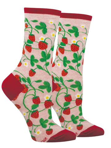 Women's Strawberry Vines Socks
