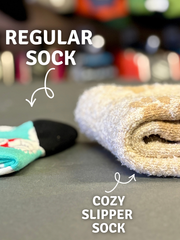 Women's Cozy Paw Slipper Socks
