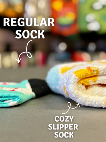 Women's Cozy Ducky Slipper Socks