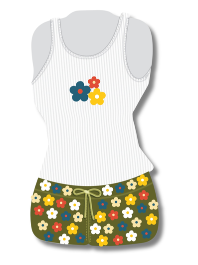 Magic Flower Top N Short Set