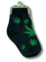 Weed Sock Coin Purse
