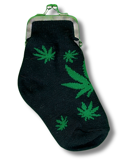 Weed Sock Coin Purse