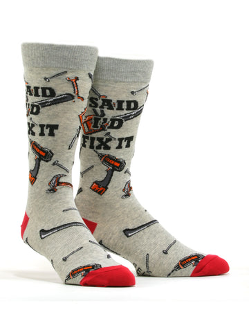 Men's I said I'd Fix It Socks