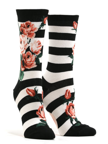 Women's Romantic Roses Socks