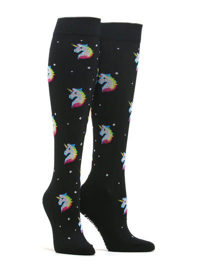 Women's Space Unicorn Compression Socks