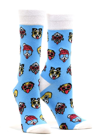 Women's Dogs With Sunglasses Socks