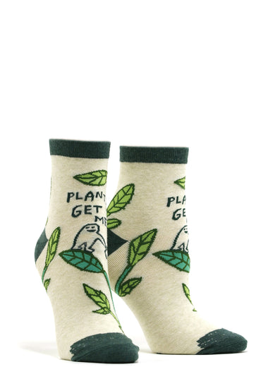 Women's Plants Get Me Socks