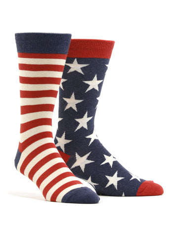 American Flag Dress Socks Made in the USA