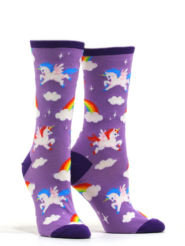 Women's Pegasus Party Socks