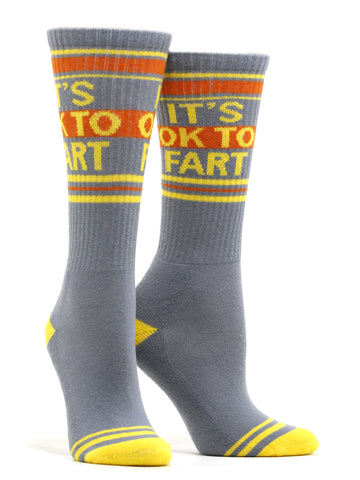 Women's It's OK To Fart Socks