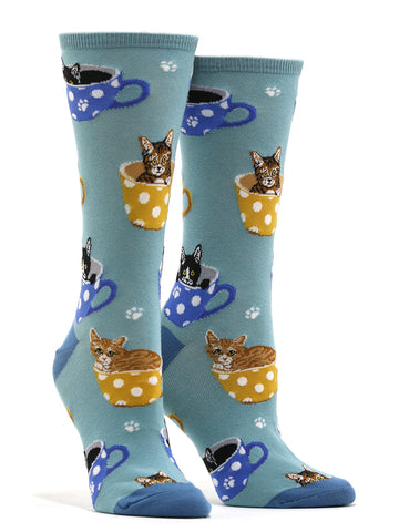 Women's Cat-Feinated Socks