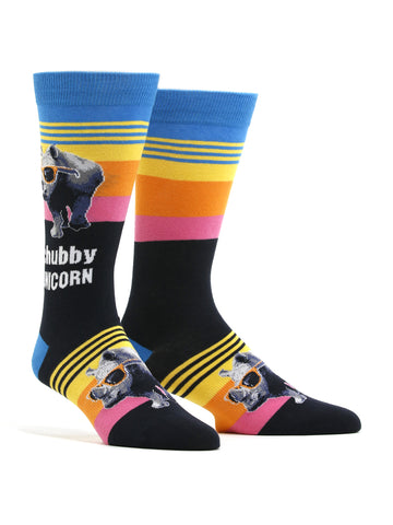 Men's Chubby Unicorn Socks