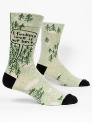 Men's I Fucking Love It Out Here Socks