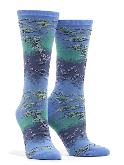 Women's Monet - Water Lilies Socks