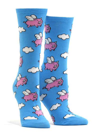 Women's When Pigs Fly Socks