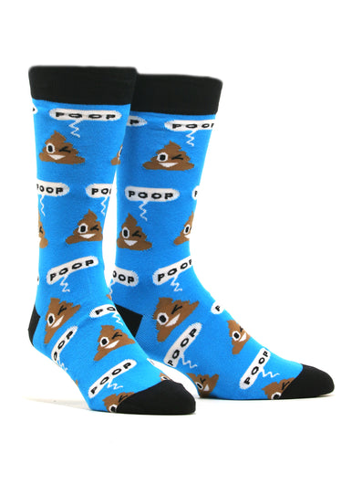 Men's Poop Emoji Socks