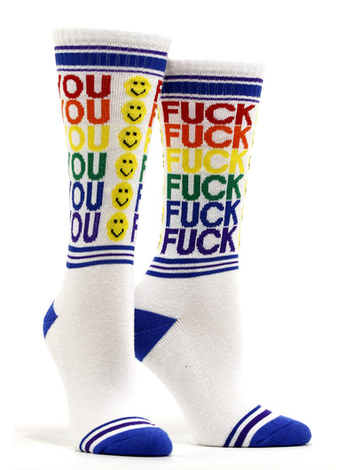 Women's Fuck You :) Socks