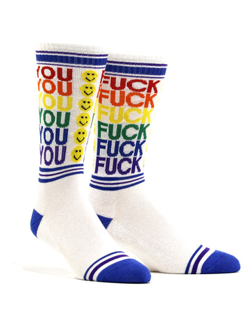 Men's Fuck You :) Socks