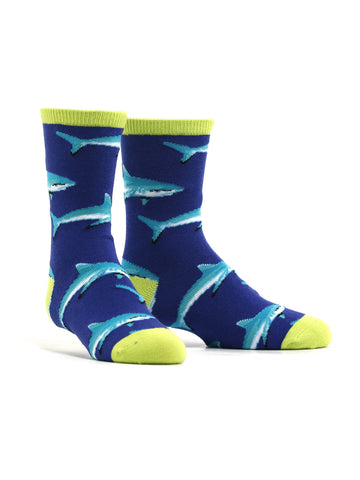 Kid's Shark School Socks