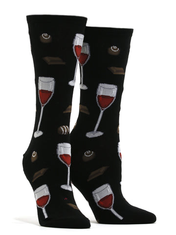 Women's Time To Wine Down Socks