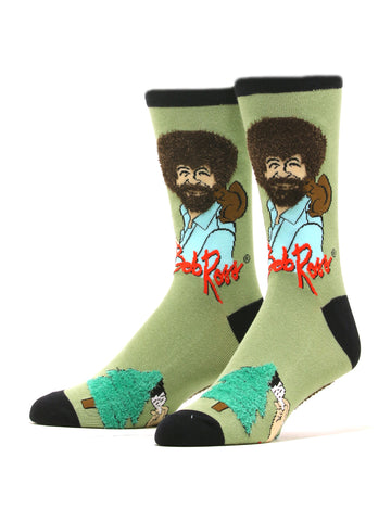Men's Bob Ross - Painting Socks