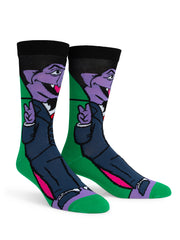 Men's Sesame Street - Count Von Count 360 Socks