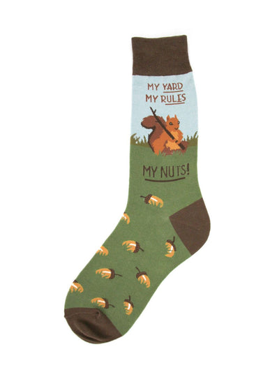 Men's Squirrel Nuts Socks
