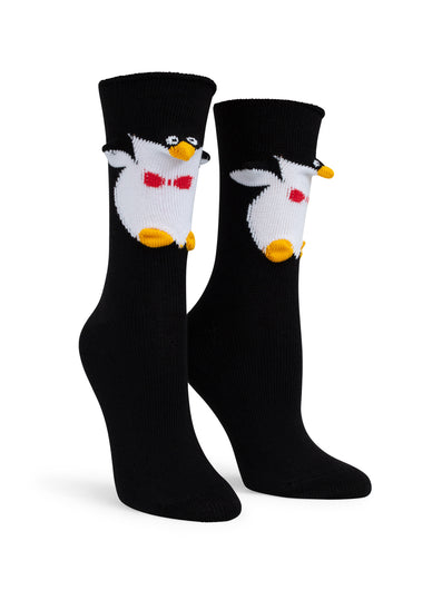 Women's 3D Penguin Socks