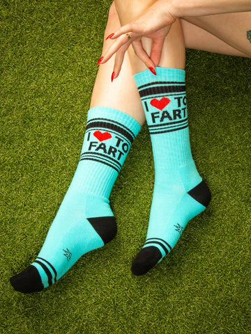 Women's I Love To Fart Socks