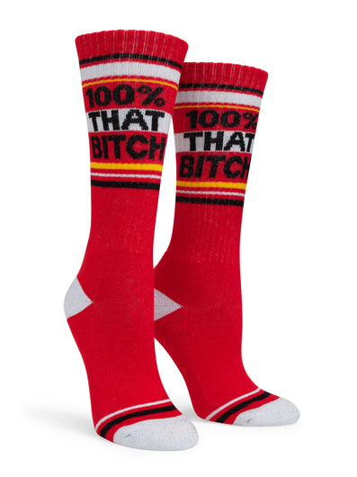 Women's 100% That Bitch Socks